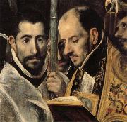 El Greco Details of The Burial of Count Orgaz USA oil painting reproduction